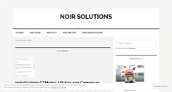 Desktop Screenshot of noirsolutions.net